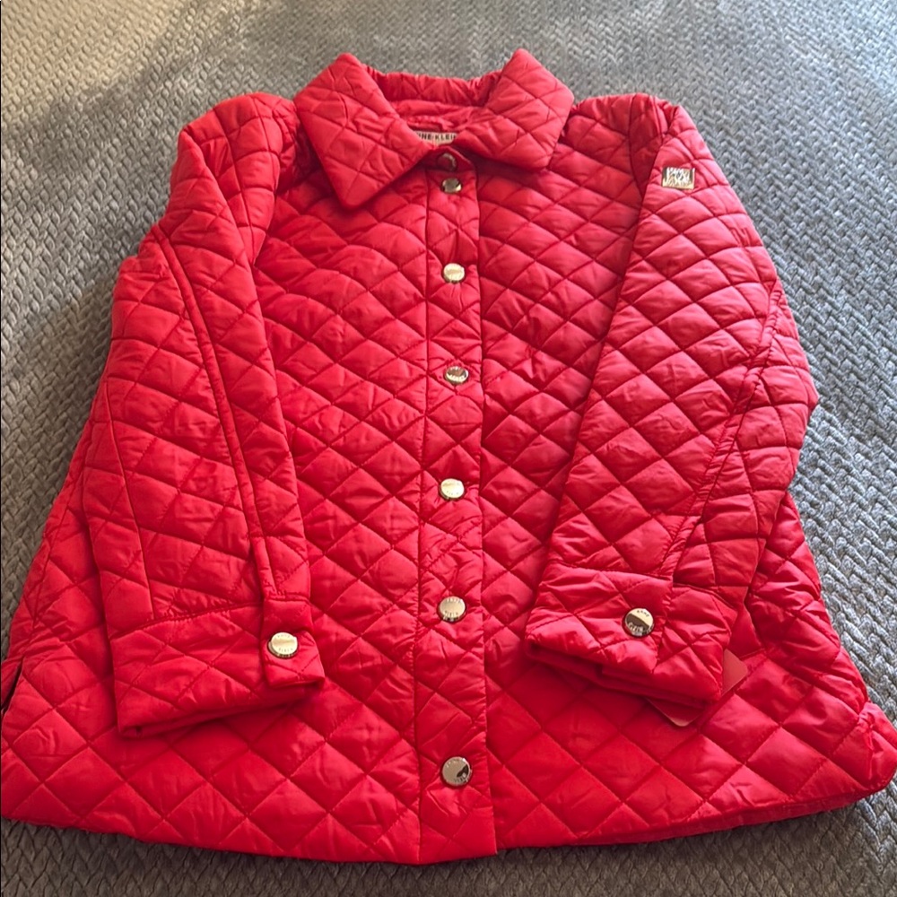 Anne Klein Quilted Red Women’s Jacket